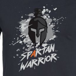 T-shirt MC Pentagon Spartan Warrior Noir