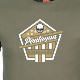 T-shirt MC Pentagon Victorious Kaki