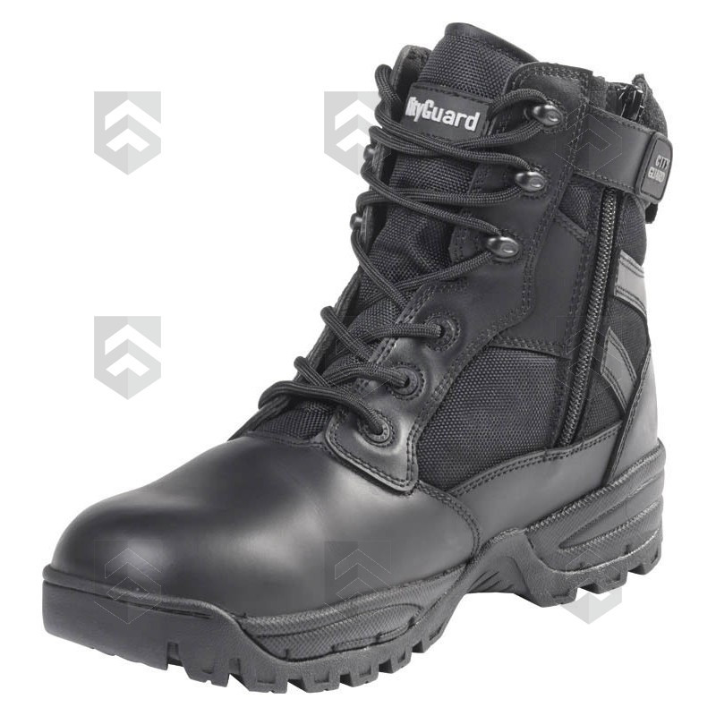 Chaussures Rangers Megatech 6" EVO CityGuard Side Zip Noir