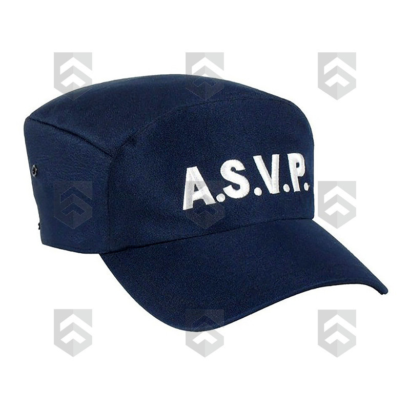Casquette brodée ASVP 3 pans