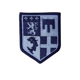 Ecussons de Régions Brodés Basse Visibilité Bleu
