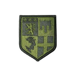 Ecussons de Régions Brodés Basse Visibilité Vert