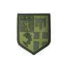Ecussons de Régions Brodés Basse Visibilité Vert