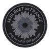 Ecusson Bleuet de France brodé Basse Visibilité