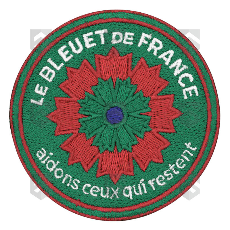 Ecusson Bleuet de France brodé Service Energie Opérationnelle