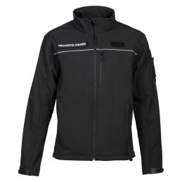 Blouson Softshell Sécurité Privée CityGuard Noir