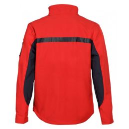 Blouson Softshell Sécurité Incendie CityGuard Rouge