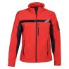 Blouson Softshell Sécurité Incendie CityGuard Rouge