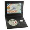 Porte-carte mini cuir 2 volets format CB + Supports Médaille et mini Galon GK Pro
