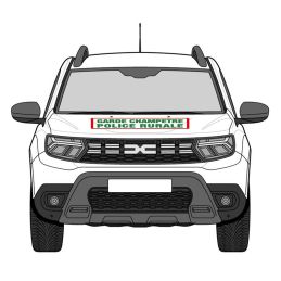 Kit de Sérigraphie GC/PR pour véhicule léger (face avant)