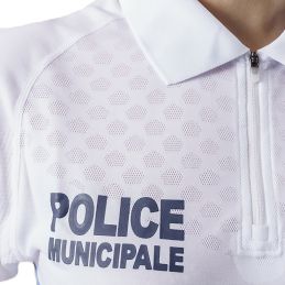 Polo Police Municipale Airflow Orod Blanc