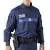 Chemise Ripstop Police Municipale Titan Orod Bleu Marine 