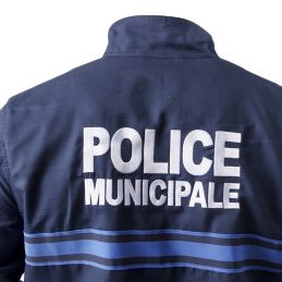 Chemise Ripstop Police Municipale Titan Orod Bleu Marine 