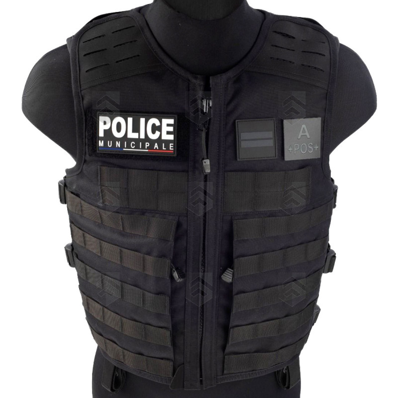 Housse Gilet Pare-Balles Tactique Safariland MOLLE Noir
