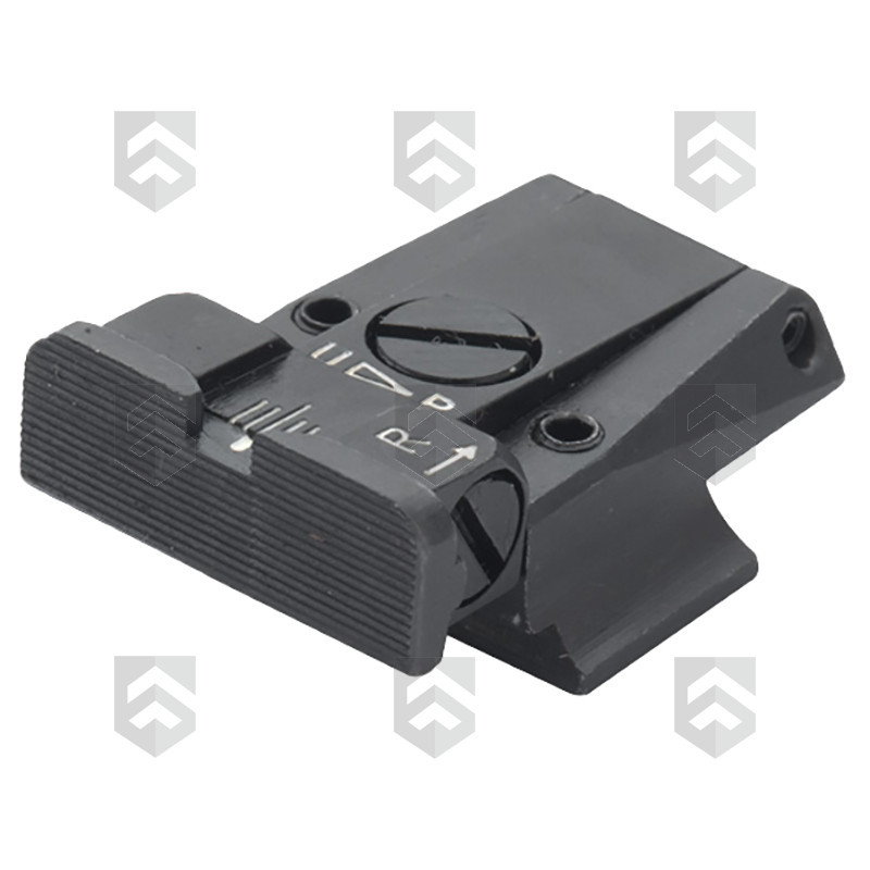 Mire arrière ajustable LPA Sights pour Smith & Wesson