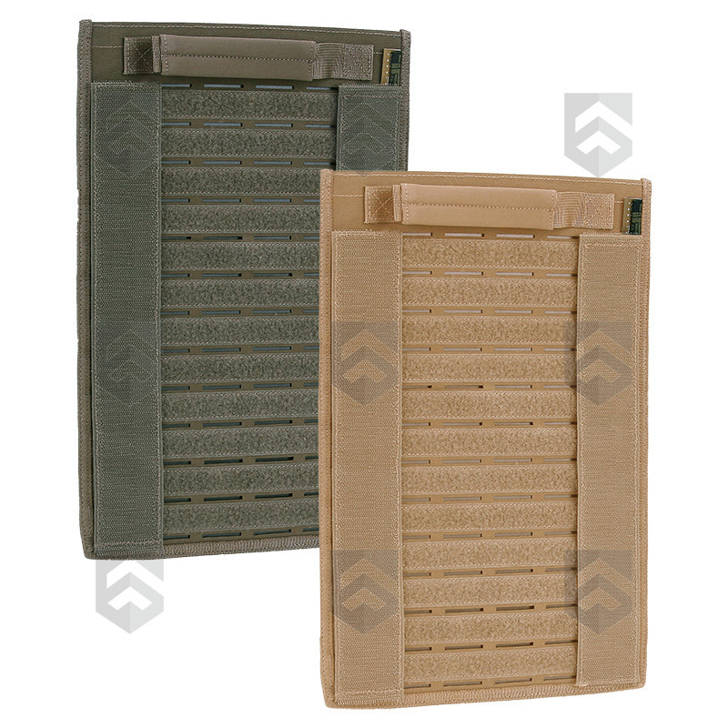 Miokycl Panneau Molle Noir Avec Poignée PP – Panneau D'Organisation Modulaire Pour Sac à Dos, Boîte Murale Et Rangement – Trous De Fixation Inclus