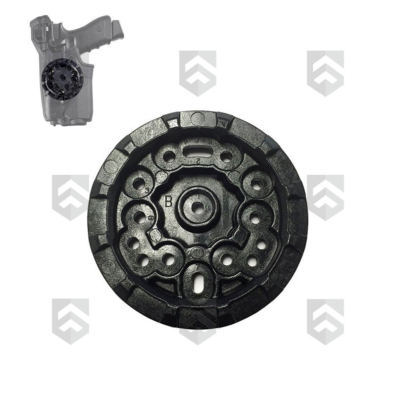 Disc Male d'attache rapide RDC EVO pour Holster Radar