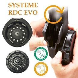 Disc Male d'attache rapide RDC EVO pour Holster Radar