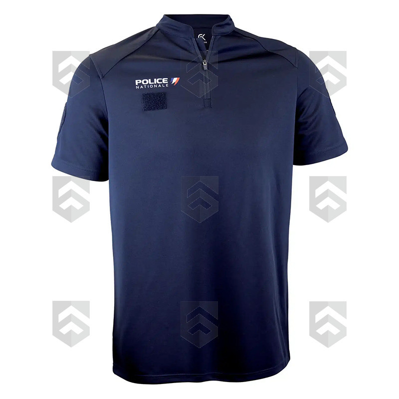 Polo Police Nationale MC Respirant GK Pro Marine