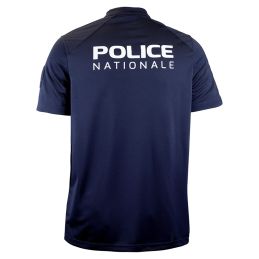 Polo Police Nationale MC Respirant GK Pro Marine