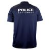 Polo Police Nationale MC Respirant GK Pro Marine
