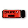 Brassard Police Nationale Réfléchissant Orange