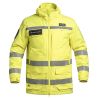 Parka Hardshell WF 150 HV-TAPE Sécu-One Sécurité Privée A10 Equipment Jaune
