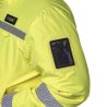 Parka Hardshell WF 150 HV-TAPE Sécu-One Sécurité Privée A10 Equipment Jaune