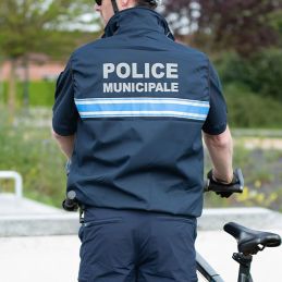 Gilet Softshell Police Municipale Bodywarmer Callens Bleu Marine