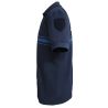 Polo Police Municipale Respirant MC EK Bleu Marine Col Zippé