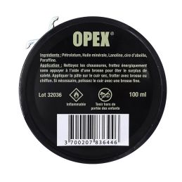 Cirage noir Opex à l'ancienne (100 ml)