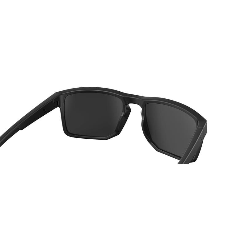 Vue arrière des lunettes Wiley X Founder montrant la structure interne du cadre, plaquettes de nez e