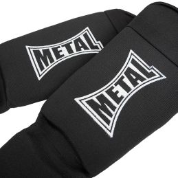 Protège Tibias et Pieds METAL BOXE Noir