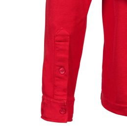 Chemise F1 coton Sécurité Incendie Cityguard Rouge
