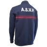 Sweat ASVP EK brodé col montant