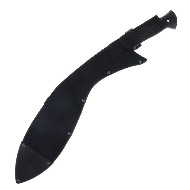 Lame de machette Royal Kukri Cold Steel 661599 avec étui noir Cor-Ex, mise en valeur du tranchant af