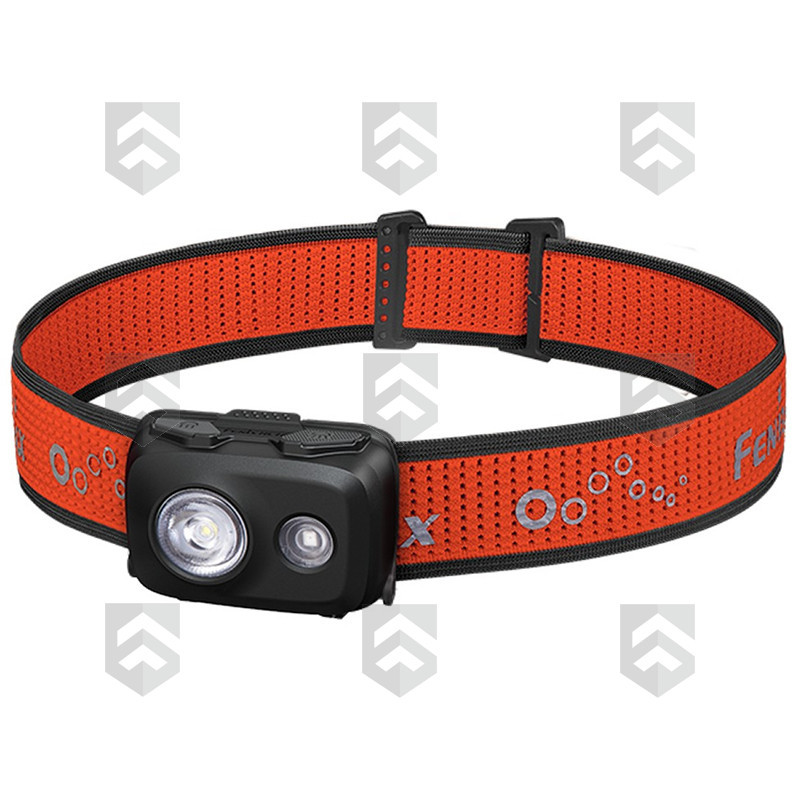 Lampe frontale Trail Running 450 Lumens HL16 Fenix Noir