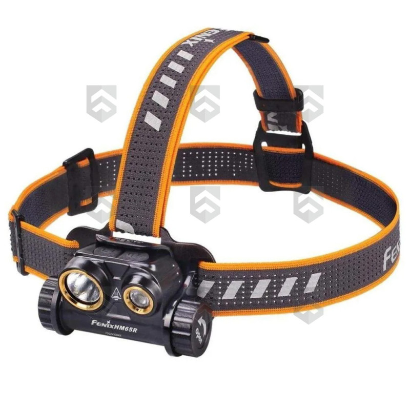 Lampe frontale double faisceau 1400 Lumens Fenix HM65R