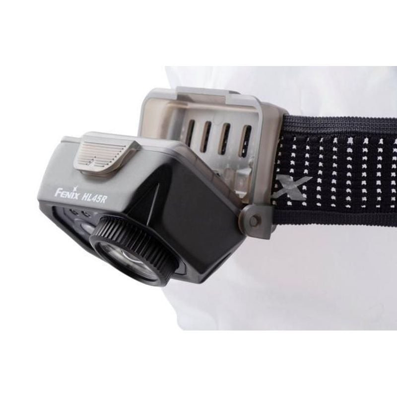 Lampe frontale Fenix HL45R avec lumière rouge pour préserver la vision nocturne en camping ou astron