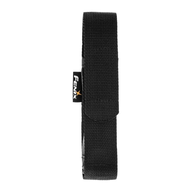 Lampe de poche tactique Fenix PD35R ACE vue arrière mettant l'accent sur l'interrupteur arrière et l