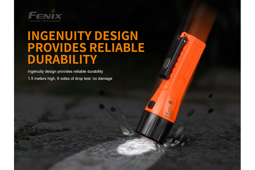 Lampe torche ATEX Sécurité intrinsèque WF11E Fenix 200 Lumens