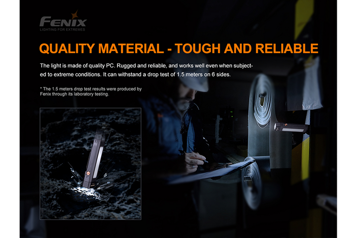 Lampe de travail rechargeable WT16R Fenix 300 Lumens