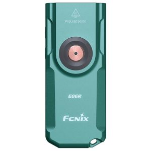 Lampe Porte-Clés Rechargeable 3 en 1 E06RT Fenix 700 Lumens Turquoise