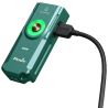 Lampe Porte-Clés Rechargeable 3 en 1 E06RT Fenix 700 Lumens Turquoise