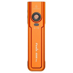 Lampe Torche Tri-Source Rechargeable E06R Pro Fenix 1600 Lumens Orange