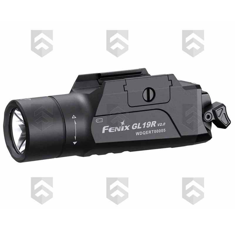 Lampe Tactique Rechargeable GL19R V2.0 Fenix 1200 Lumens Rail Picatinny