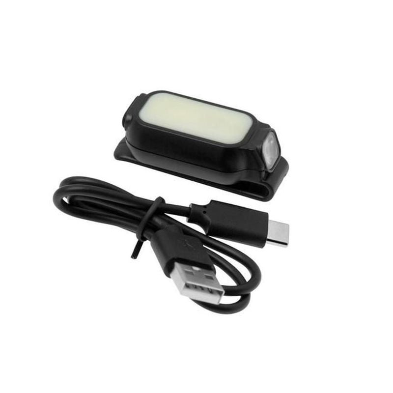 Lampe torche Fenix MINI-LITE vue de côté avec clip robuste et port USB-C visible.