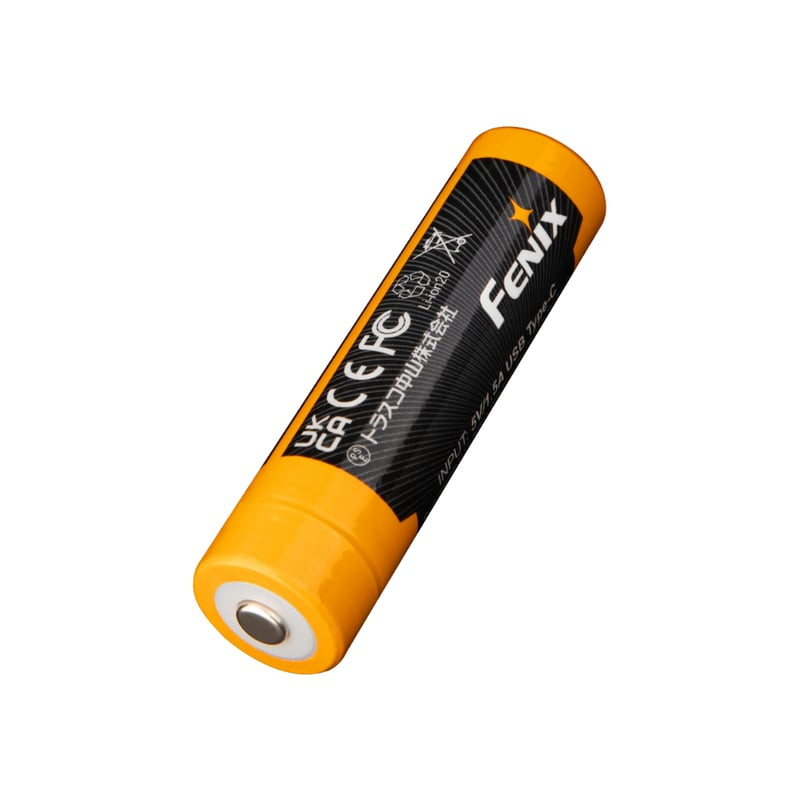 1986745 Batterie Fenix ARB-L18-4000U vue du dessous montrant la borne négative et les évents de sécu