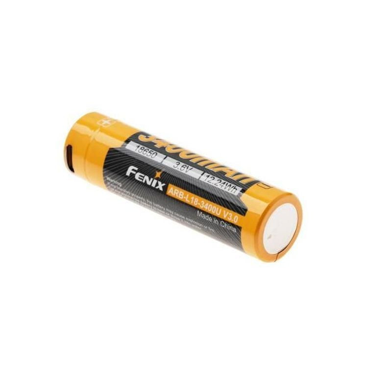 Vue latérale de la batterie Fenix ARB-L18-3400U V3.0 avec circuit de protection et évents