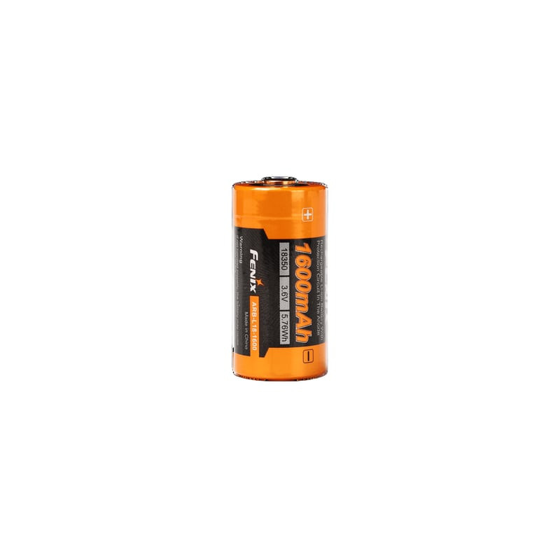 Packshot de la batterie rechargeable Fenix ARB-L18-1600 sur fond blanc